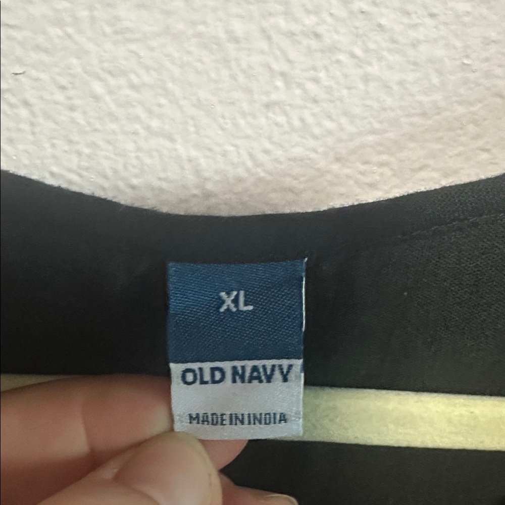 Old Navy Black Boho Dress - Picture 2 of 11